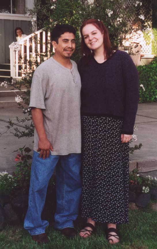 Martin and Jocelyn in a relaxed moment